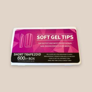 Soft Gel Tips(Short Trapezoid)